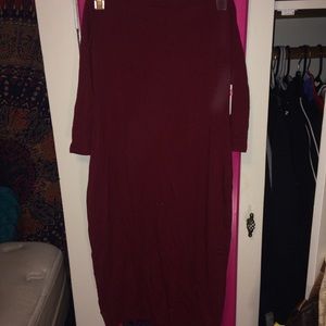 Off The Shoulder Long Dress NWT